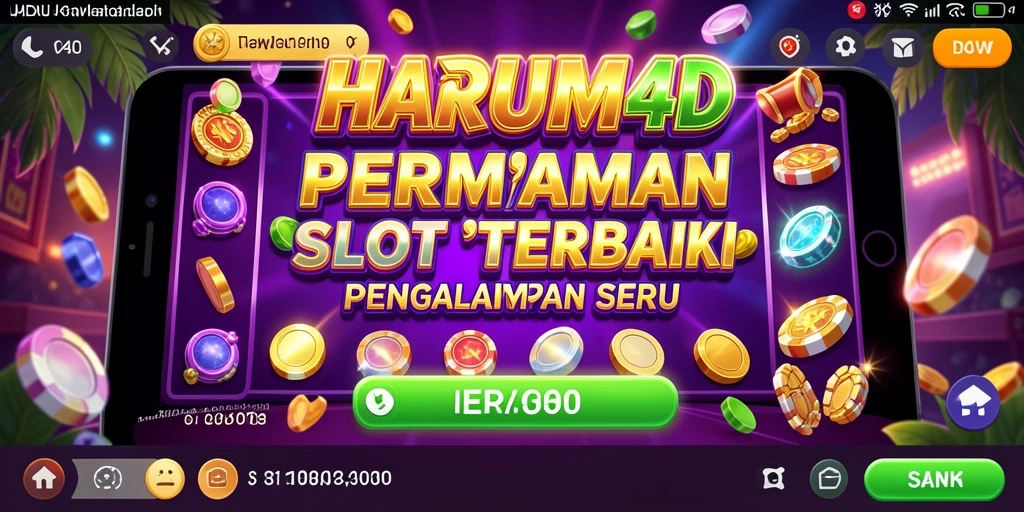 Tampilan gameplay mendebarkan di game Slot HARUM4D.