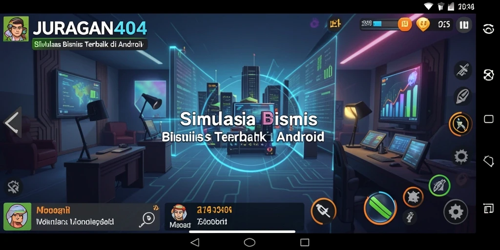 Tangkapan layar menunjukkan seru dan dinamisnya gameplay JURAGAN404.